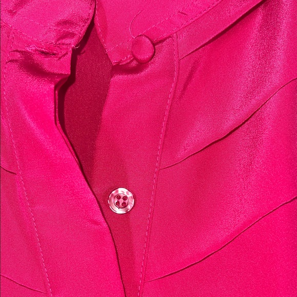 Chaus Magenta Long Sleeve Dress - Picture 4 of 7